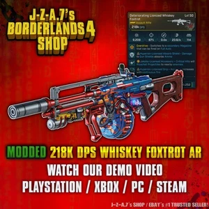 Borderlands 4✨ MODDED 218K DPS WHISKEY FOXTROT AR BL4 CRAZY DAMAGE✅PC-PS-XBOX✨ - Bild 1 von 2