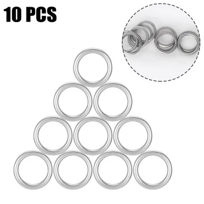 Top notch Engine Protection Metal Washer Fit For BMW N0138157 Pack of 10 - Image 1 of 4
