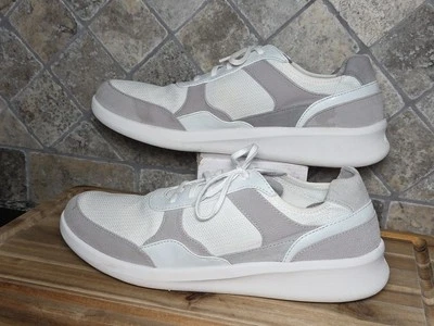Clarks  Sillian 2.0 Lace Up Sneakers Women's White, Gray Size 12 M Vegan - Image 1 of 4