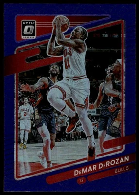 2021-22 Donruss Optic #28 DeMar DeRozan Purple - Image 1 of 2