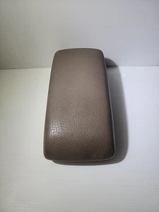 1992-1995 Honda Civic Center Console Brown Vinyl Armrest Lid Cover OEM - Picture 1 of 6