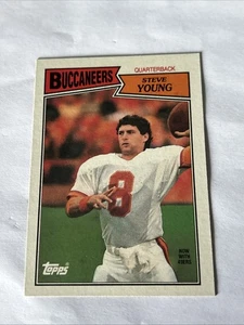 1987 Topps Steve Young Card #384 San Francisco 49ers HOF - Bild 1 von 2