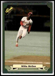 1987 Classic #31 Willie McGee - Picture 1 of 2