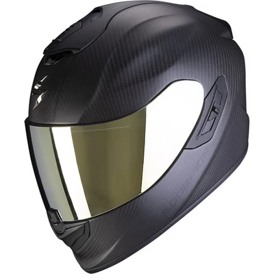 Scorpion Motorrad Helm XXL - EXO-1400 EVO 2 II Carbon Air Solid - schwarz matt - Bild 1 von 3