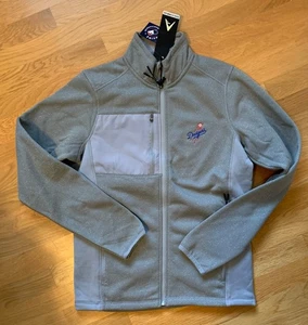 NEW Men's S Los Angeles Dodgers Antigua Honeycomb Course Full-Zip Jacket NWT - Picture 1 of 7