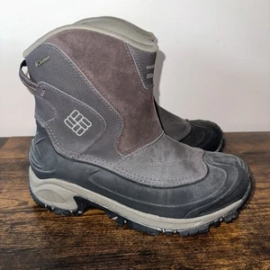 Mens Columbia BM1576229 Buga Boot Slip Ons Leather Waterproof  Winter Boot 10 - Picture 1 of 9
