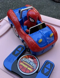 Spider-Man Marvel Super Hero Adventures Remote Control Kids Buggy RC Car Works - Picture 1 of 8