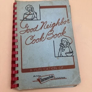Good Neighbor CookBook Indiana Farmers Guide Mary Dean Williams Spiral Vtg 1950s - Foto 1 di 14