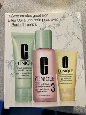 Clinique 3 Step Introduction Kit Skin Type 3 Oily - Image 1 of 2