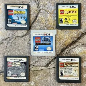 Lego DS/3DS Five Game Bundle - Nintendo DS/3DS **PROBADO, VER DESCRIPCIÓN** - Imagen 1 de 11