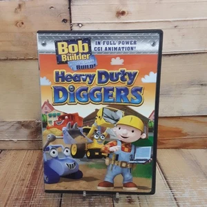 Bob The Builder Heavy Duty Diggers VHS Used Animated RARE - Picture 1 of 4