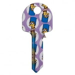 Simpsons House Key -Keyblank Lockwood ,Silca Key Blank-MARGE Free Postage! - Bild 1 von 2