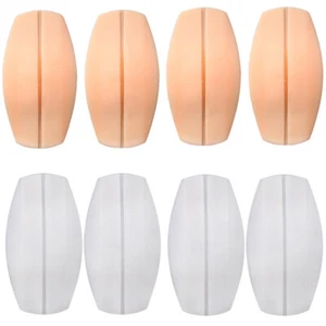 4 Pair Underwear Shoulder Pads Silicone Bra Strap Anti-Slip Shoulder Pads New - Picture 1 of 12