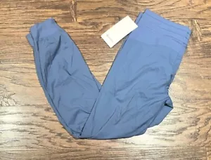 NEU Damen Lululemon Tanzstudio mittelhohe Jogginghose volle Länge Oasis blau Größe 8 - Bild 1 von 8