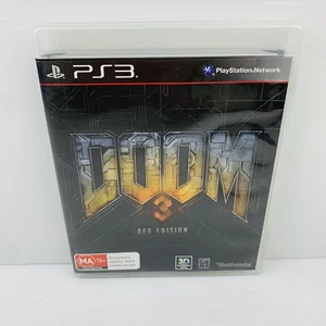 Doom 3 BFG Edition PS3 Game Complete with Manual Tested & Working - Picture 1 of 4