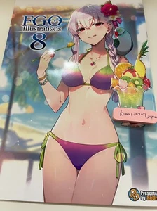 redrop dojin FGO Illustrations vol 8 art book A4 grand fate order comiket - Imagen 1 de 9