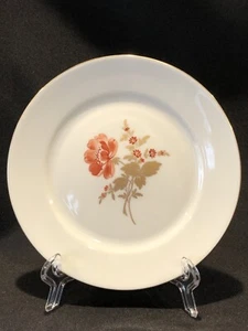Hochst Hand Painted Porcelain Orange Floral Plate #1 New - Picture 1 of 6