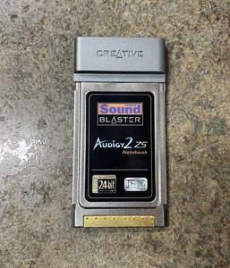 Creative PCMCIA Sound Blaster Audigy 2 ZS Notebook Audiokarte - Bild 1 von 4