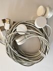 Lot of 10 Apple Watch Magnetic Chargers to USB Cable White OEM