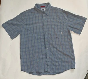 Billabong Mens Small Short Sleeve Button Up - Picture 1 of 5