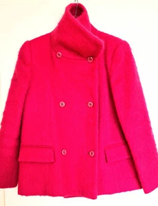 EYECATCHER!! Blass-rote Damen-JACKE, wunderschönes Teil, Gr. 38, gebr. - Bild 1 von 5