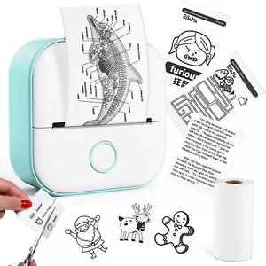 Sticker Printer - Mini Thermal Printer, T02 Sticker Maker Machine, Portable B... - Picture 1 of 12
