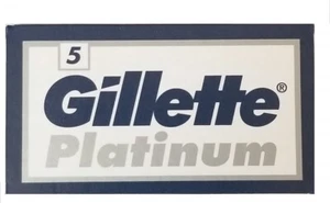 20 double edge blades Gillette 7 O'clock & platinum sampler pack - Picture 1 of 3