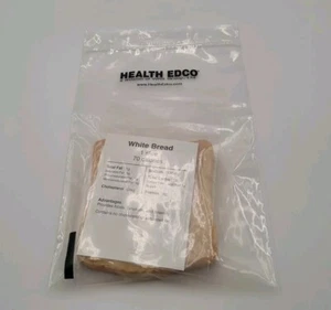 Herramienta educativa vintage Health EDCO imitación comida pan blanco tamaño porción muestra  - Imagen 1 de 4