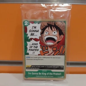 One Piece Card Game - Carta I'm Gonna Be King of the Pirates! NUOVA SIGILL. ENG - Foto 1 di 1