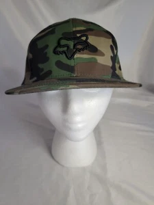 Fox Racing Camo Flex Fit Fitted Cap (Size S/M) - Picture 1 of 8