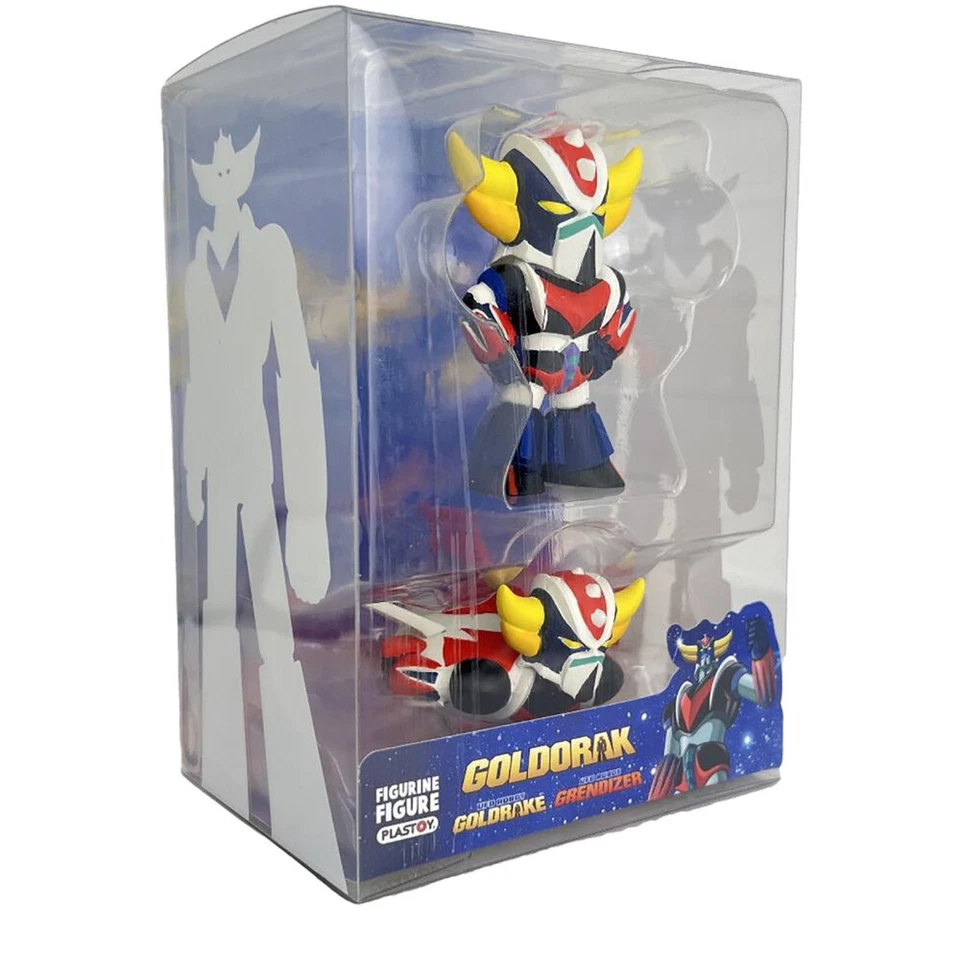 Plastoy - GOLDORAK - Soucoupe et Goldorak - Spazer & Grendizer standing set - Photo 1/1
