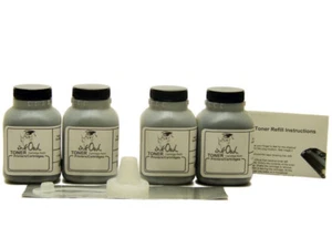 4 Tinteneulen Toner Nachfüllset für HP CE505A CE505L CE505X CF280A CF280X - Bild 1 von 1