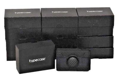 Lot Of 13 New Black Typecase Airtag RFID Blocking Security Bifold Smart Wallet - Image 1 of 4