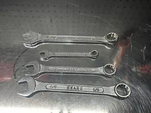 4 Vintage Sears Wrenches BF Japan Free Shipping - Picture 1 of 5