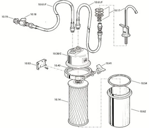 Guarnizione per accoppiamento di ricambio Seagull IV X1 10.54 FADSEAG - Imagen 1 de 1