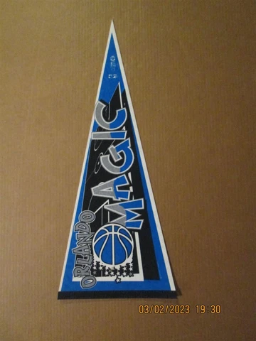 NBA Orlando Magic Vintage Circa 1995 Team Logo Basketball Pennant Cover