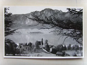 Oberösterreich Ansichtskarte Mondsee Maria-Hilferberg um 1956 - Picture 1 of 2