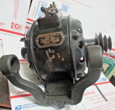 ANTIGUO MOTOR VINTAGE PEERLESS ELECTRIC COMPANY 220V 1/8 HP 2.2 AMP AC # 257628 Foto 1 de 4