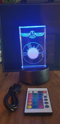 Bloque de corte láser Doctor Who UNIT con base LED multicolor  Foto 1 de 4