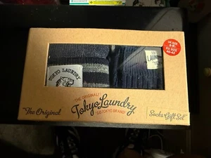 *NEW* Men’s Tokyo Laundry Hat & Sock Gift Set - Size 6 - 81/2 UK (Socks) - Picture 1 of 4