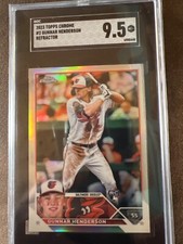 2023 Topps Chrome Gunnar Henderson Refractor Rookie Card SGC 9.5 #2