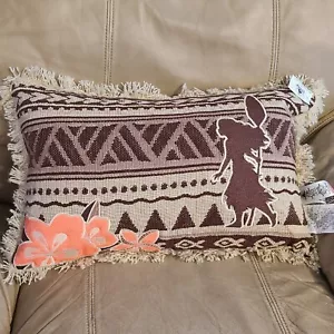 Riflettori Walt Disney World Parks Moana con Cuscino da lancio Fiori d'Arancio NUOVO - Foto 1 di 2