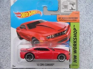 Hot Wheels 2014 #229/250 2013 COPO CAMARO red New Casting 2014 - Picture 1 of 3