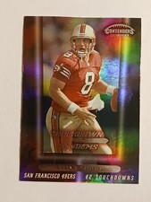 Jerry Rice Steve Young 49ers 1999 Playoff Contenders SSD Touchdown Tandems Card