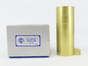HO Scale NJ International BRASS WT-155 Undecorated Vertical Water Tank - Picture 1 of 10