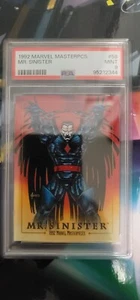 1992 Marvel Masterpieces Mr. Sinister MINT PSA 9 - Picture 1 of 2