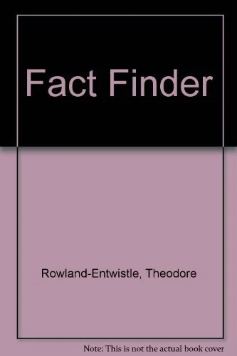 Fact Finder By Theodore Rowland-Entwistle, Jean Cooke. 978086272 - Image 1 of 1