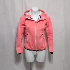 Superdry Japan The Engineered Windbreaker Jacket Lightweight Full Zip Hoodie US4 - Picture 1 of 16