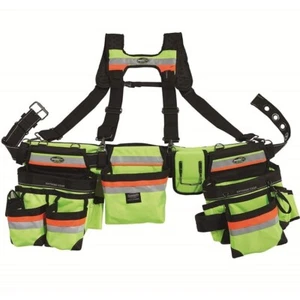 Bucket Boss Hi-Vis Mullet Buster Suspension Tool Belt Rig  - Picture 1 of 2