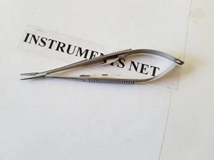 Diamond Coated Micro Castroviejo Needle Holder 5.5"  Straight Surgical - Picture 1 of 3